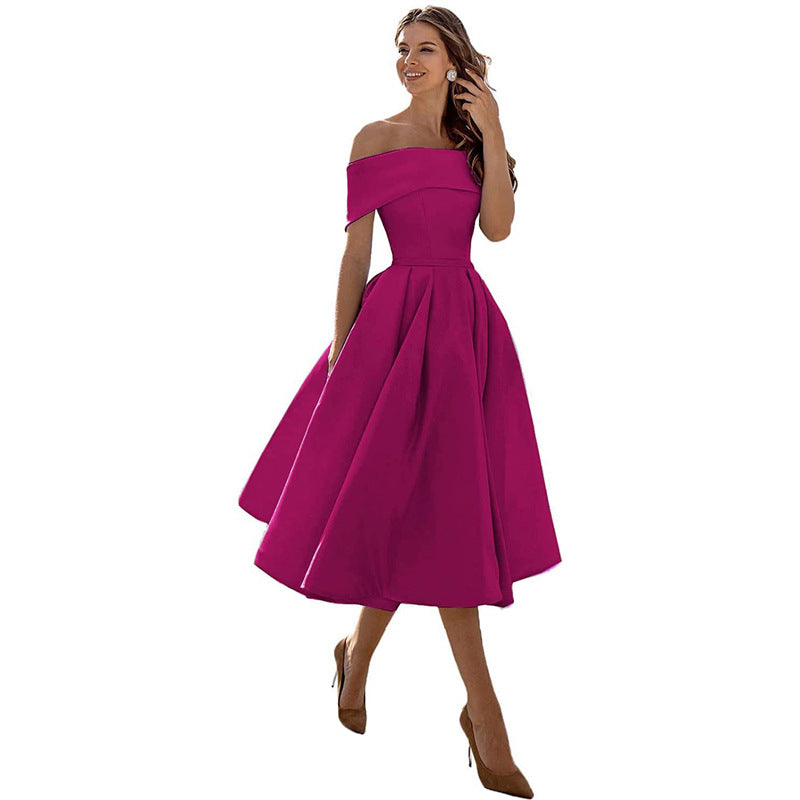 Elegantes trägerloses Partykleid für besondere Anlässe | Hochwertige Silhouette