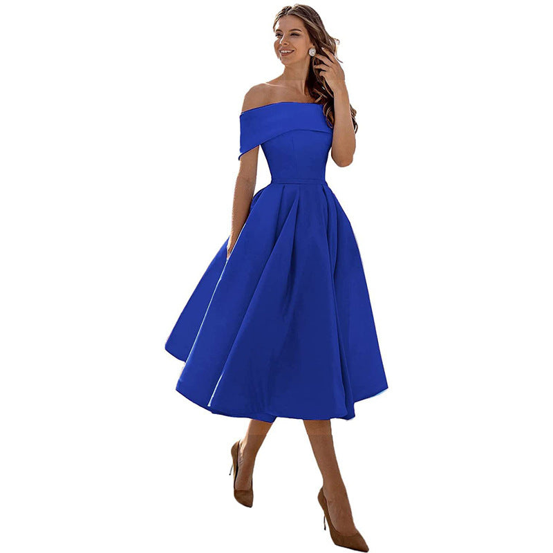 Elegantes trägerloses Partykleid für besondere Anlässe | Hochwertige Silhouette