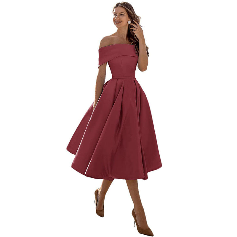 Elegantes trägerloses Partykleid für besondere Anlässe | Hochwertige Silhouette