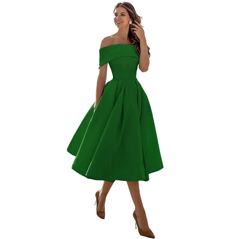 Elegantes trägerloses Partykleid für besondere Anlässe | Hochwertige Silhouette