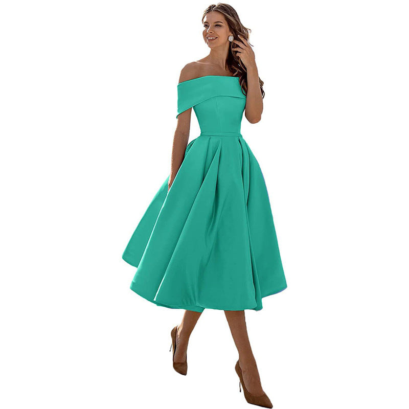 Elegantes trägerloses Partykleid für besondere Anlässe | Hochwertige Silhouette