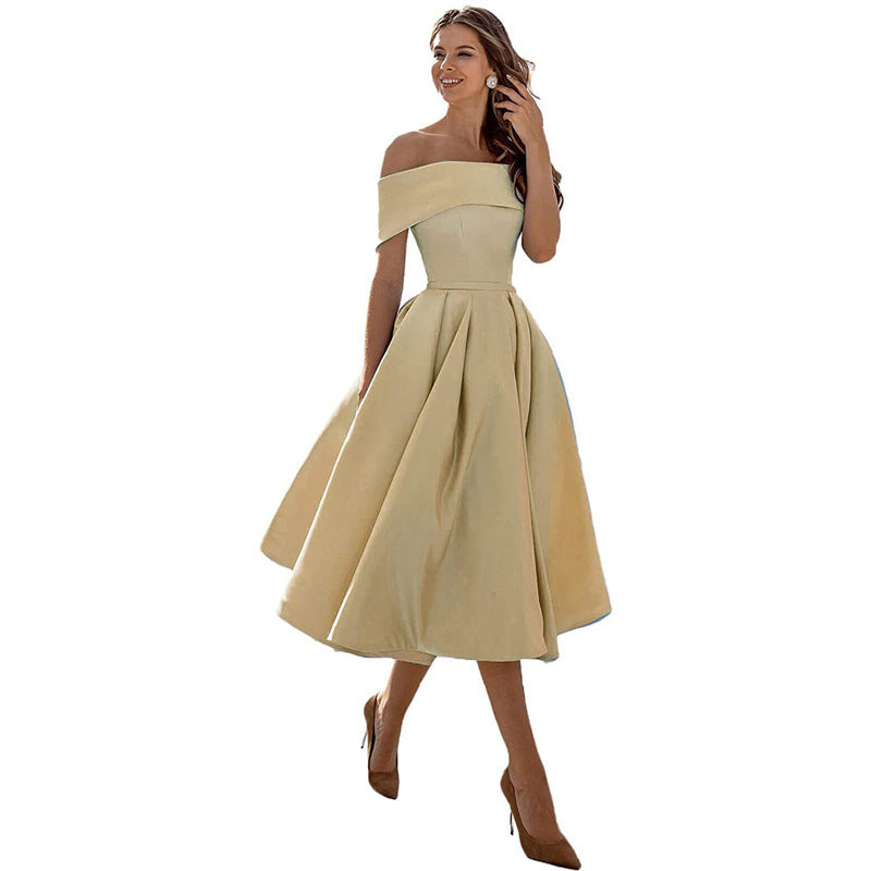 Elegantes trägerloses Partykleid für besondere Anlässe | Hochwertige Silhouette
