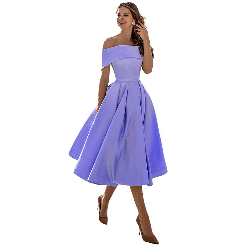 Elegantes trägerloses Partykleid für besondere Anlässe | Hochwertige Silhouette
