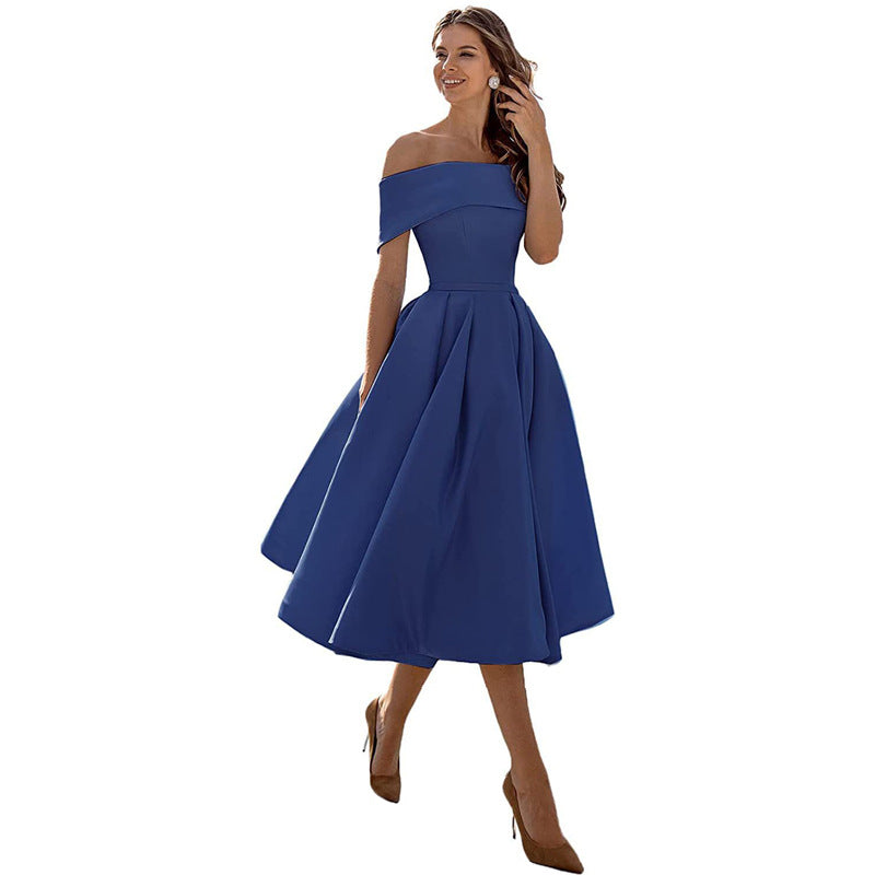Elegantes trägerloses Partykleid für besondere Anlässe | Hochwertige Silhouette