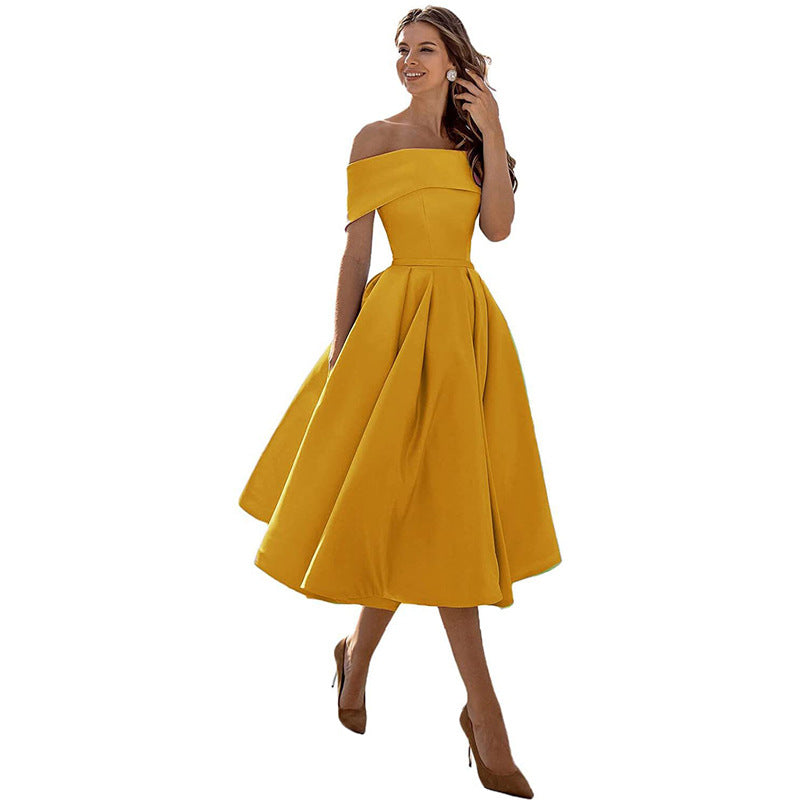 Elegantes trägerloses Partykleid für besondere Anlässe | Hochwertige Silhouette
