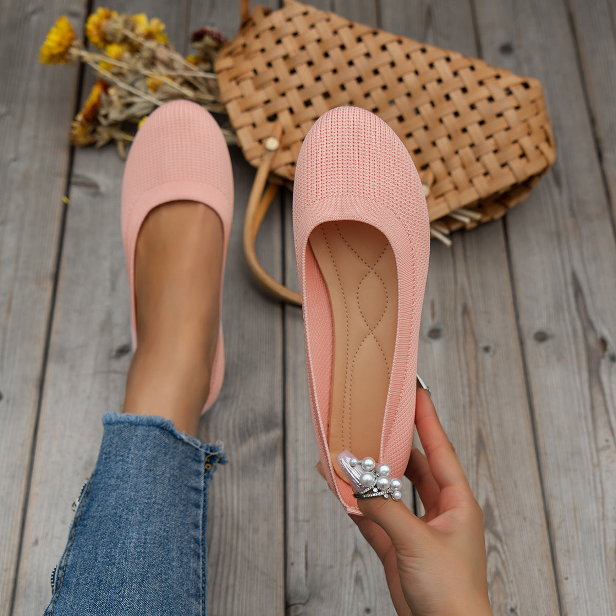Ergonomische Ballerina-Schuhe für Damen – Eleganz und Komfort vereint