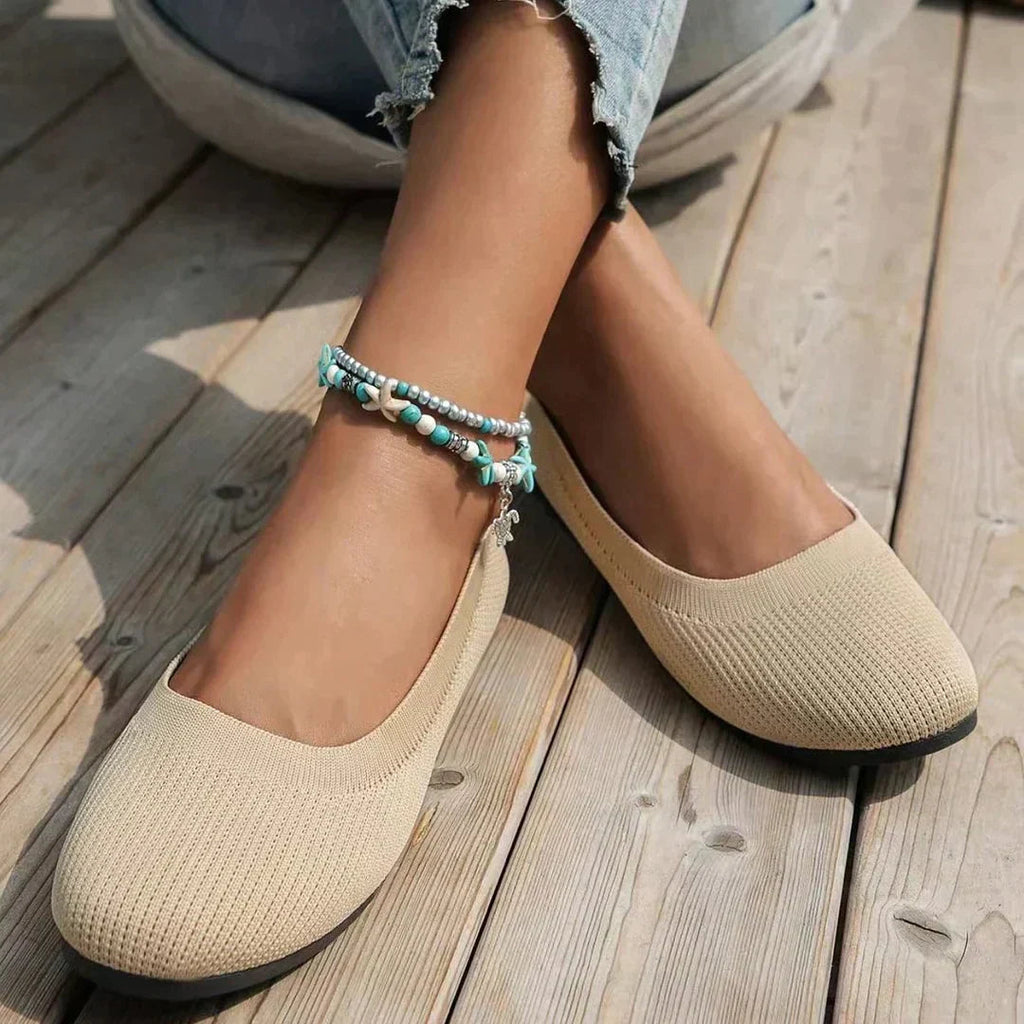 Ergonomische Ballerina-Schuhe für Damen – Eleganz und Komfort vereint