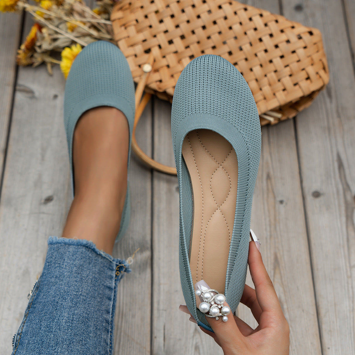 Ergonomische Ballerina-Schuhe für Damen – Eleganz und Komfort vereint