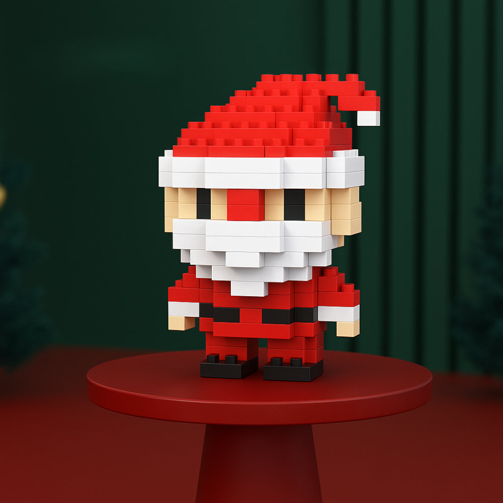 FestiveBlocks | Kreatives Bauspielzeug-Set für weihnachtlichen Familienspaß