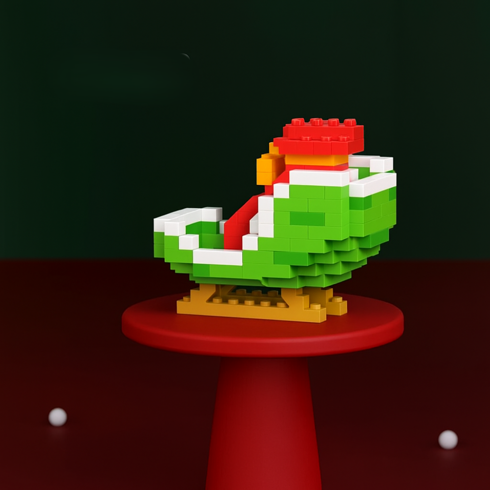 FestiveBlocks | Kreatives Bauspielzeug-Set für weihnachtlichen Familienspaß