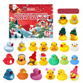 FestiveDuck | Fröhlicher Adventskalender mit Gummienten für Kinder – Weihnachtsspaß garantiert!