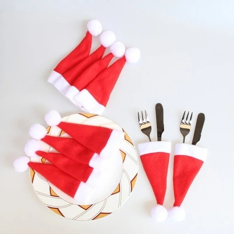 FestiveHolder | Weihnachtliches Besteckset für die festliche Tischdekoration