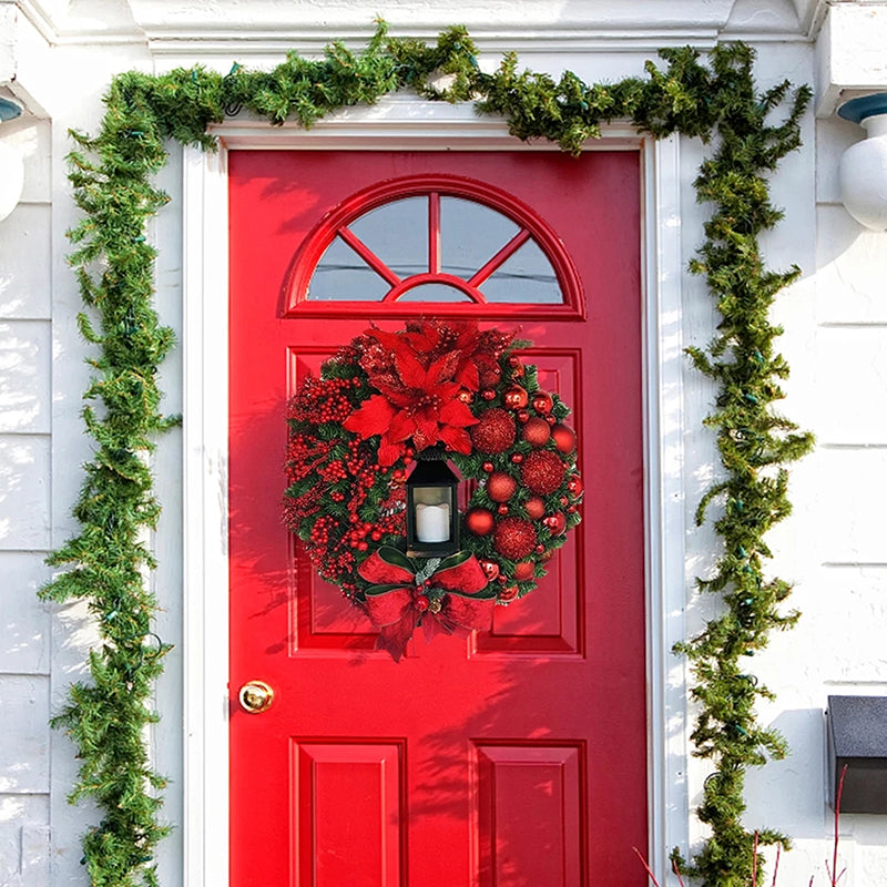 Festlicher Glanz | Künstliches Tannen-Weihnachtsschmuck-Arrangement