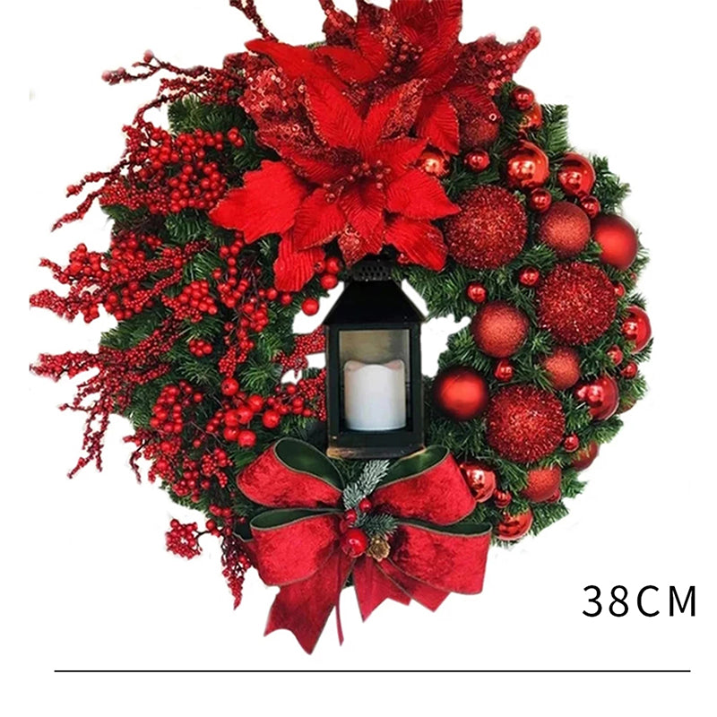 Festlicher Glanz | Künstliches Tannen-Weihnachtsschmuck-Arrangement