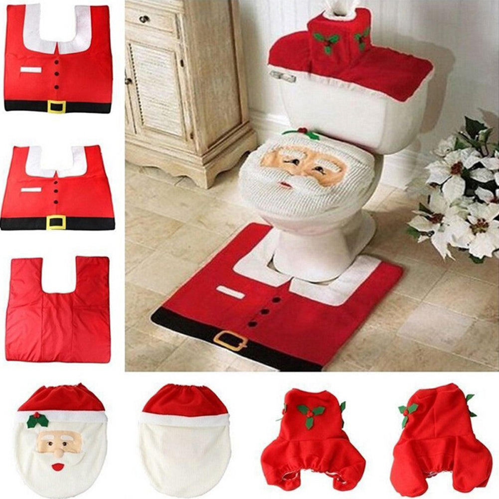 Festlicher Weihnachtsmann | Weihnachtsmann-Badematte für weihnachtliche Wohnungen
