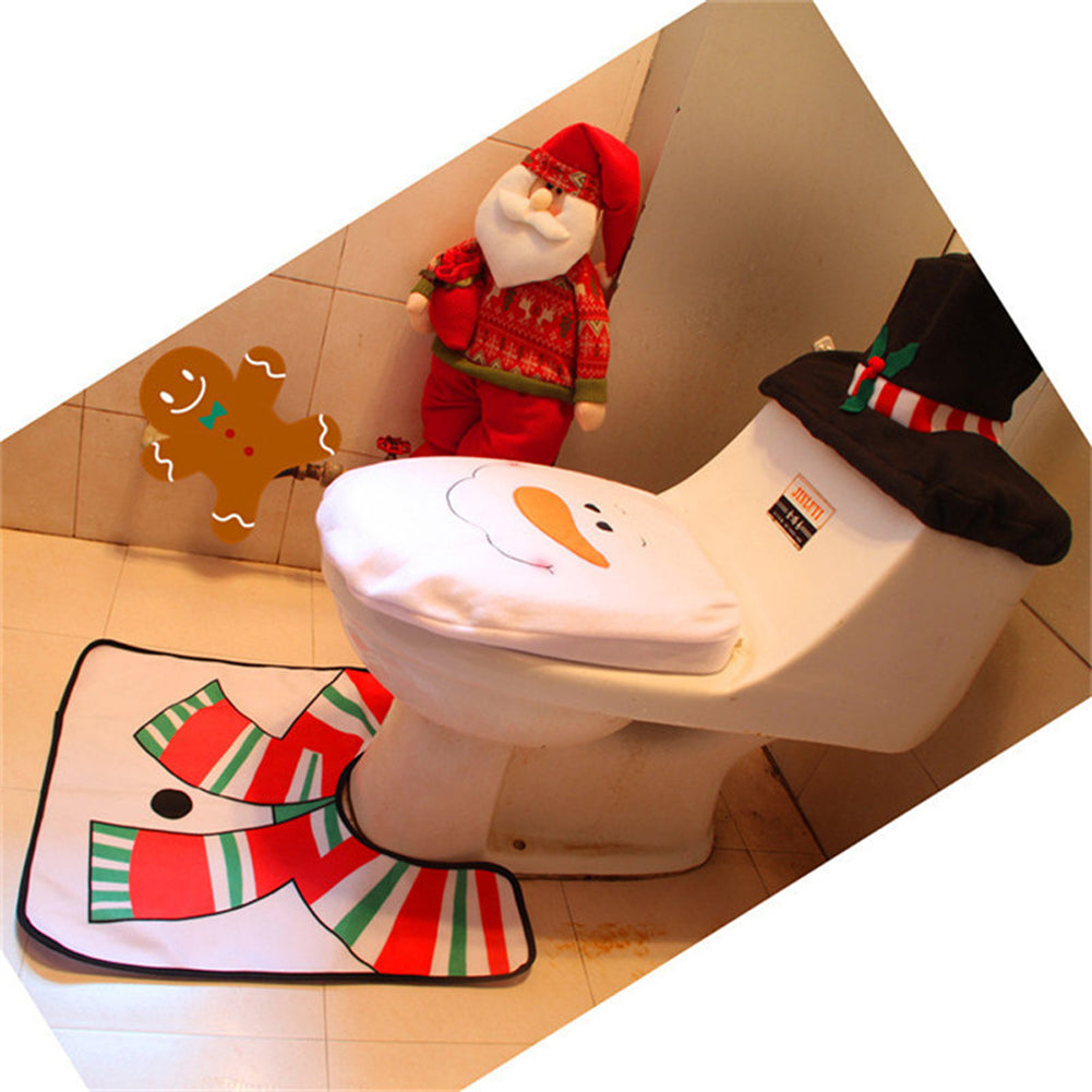 Festlicher Weihnachtsmann | Weihnachtsmann-Badematte für weihnachtliche Wohnungen