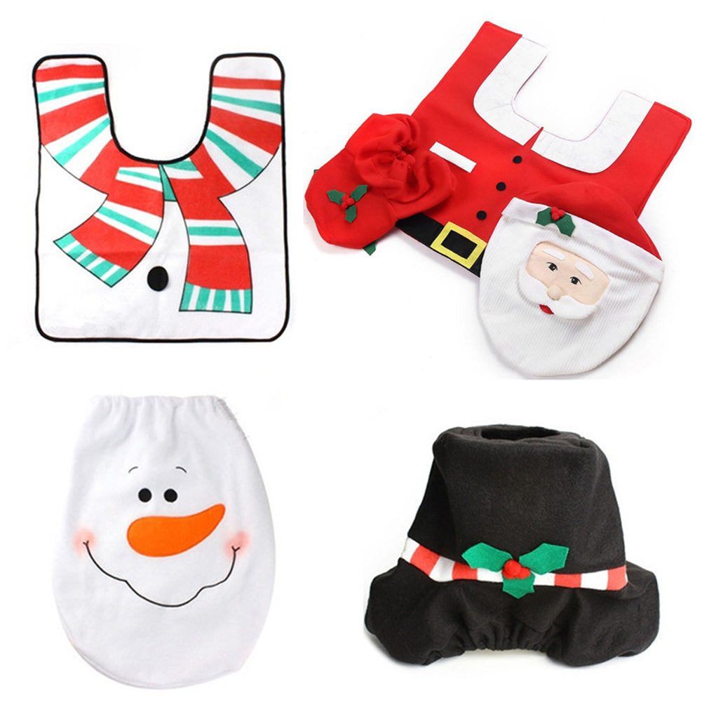 Festlicher Weihnachtsmann | Weihnachtsmann-Badematte für weihnachtliche Wohnungen