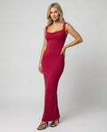 Damen Elegante Bodycon Maxikleid für Hochzeitgäste