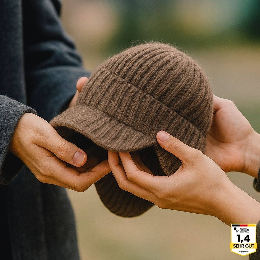 Fjordwarm / Skandinavische Wintermütze mit Ohrenschutz (Unisex-Einheitsgröße)