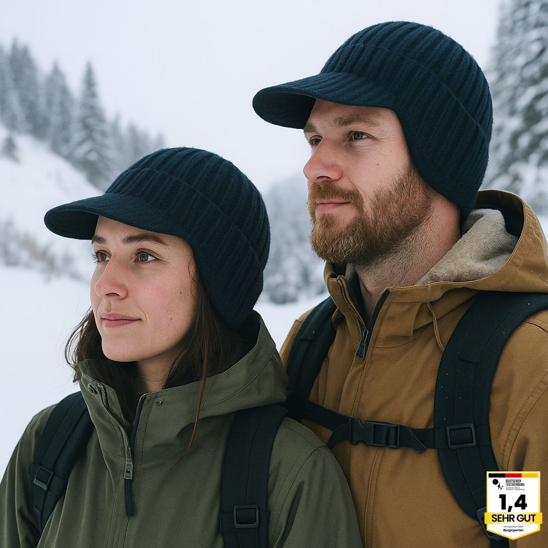 Fjordwarm / Skandinavische Wintermütze mit Ohrenschutz (Unisex-Einheitsgröße)