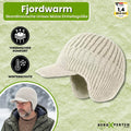 Fjordwarm / Skandinavische Wintermütze mit Ohrenschutz (Unisex-Einheitsgröße)
