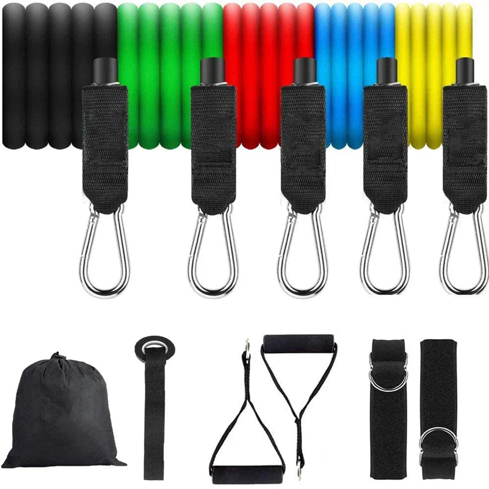 FlexFit Widerstandsband-Set – Für Krafttraining und Flexibilität