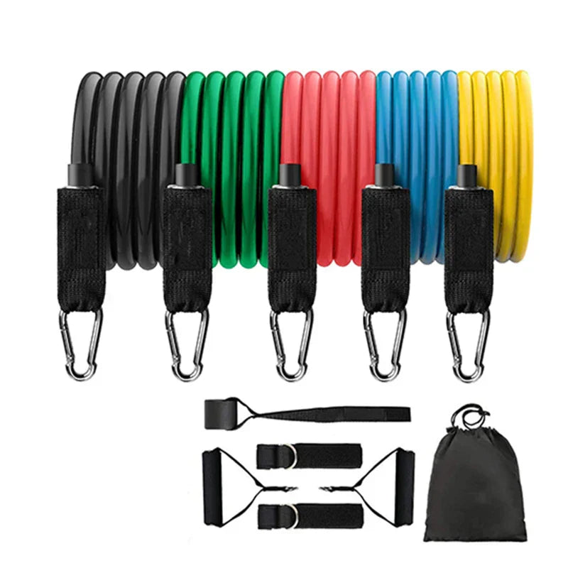 FlexFit Widerstandsband-Set – Für Krafttraining und Flexibilität