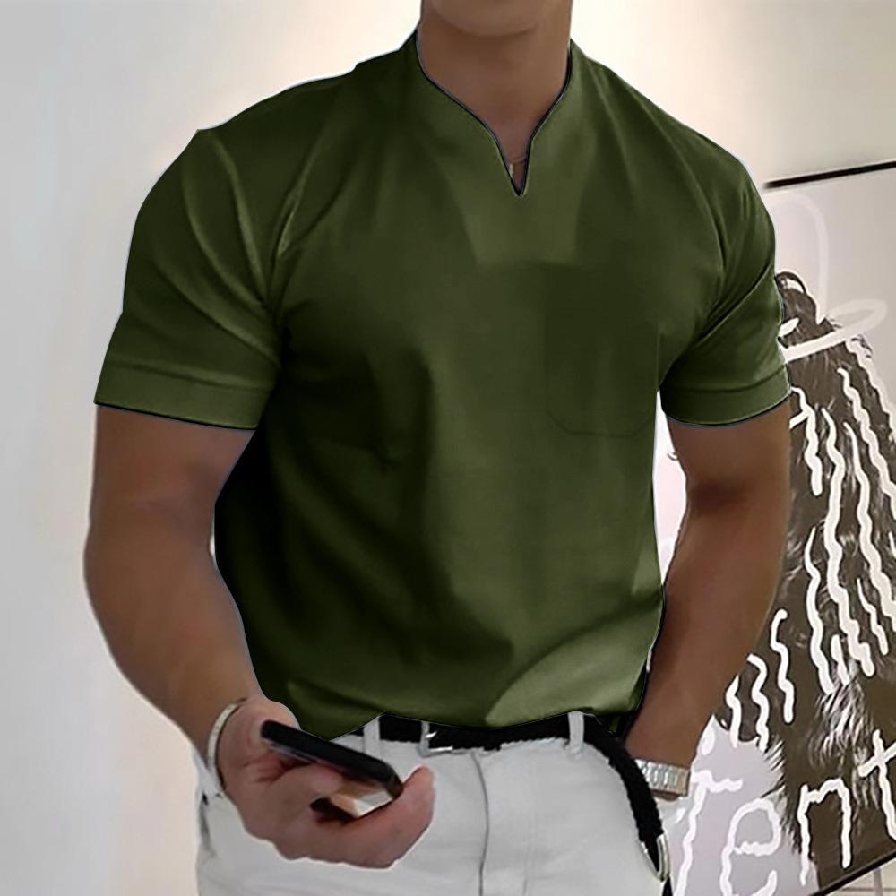 Freizeithemd Herren | Stehkragen & Eleganter Komfort
