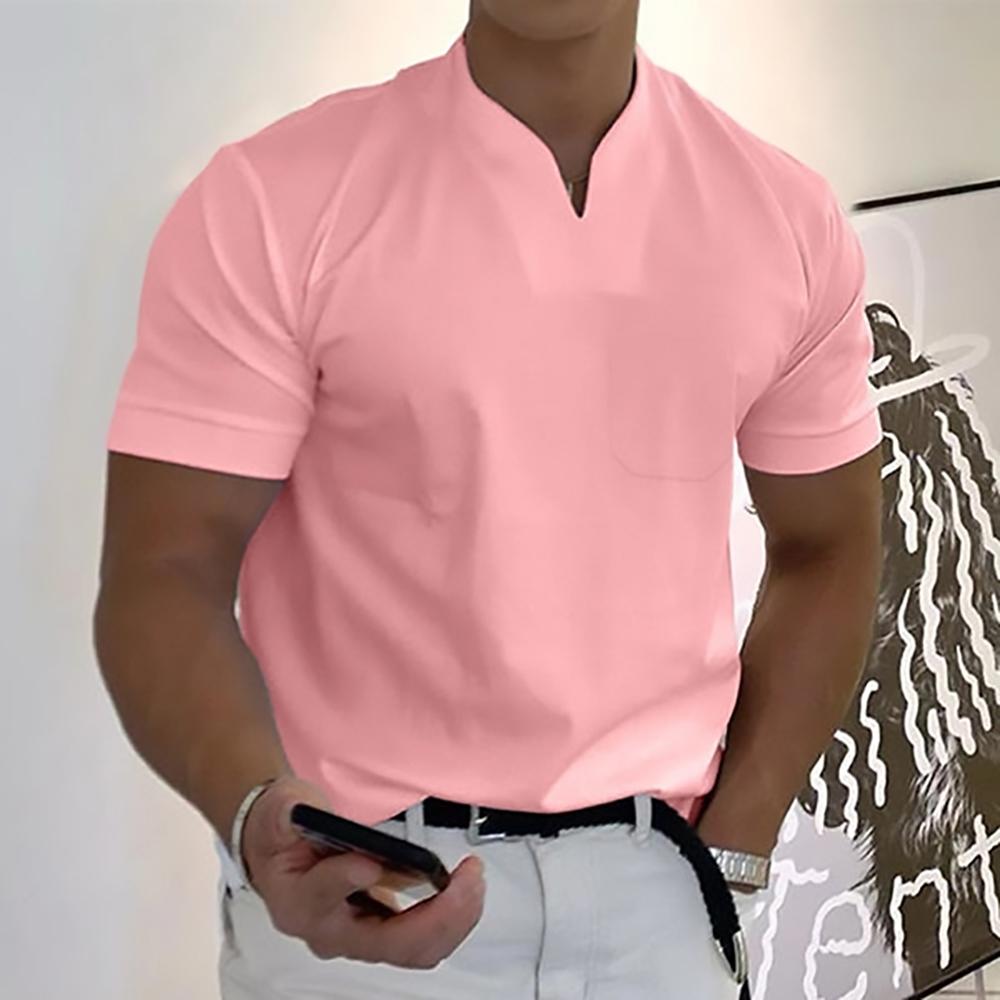 Freizeithemd Herren | Stehkragen & Eleganter Komfort