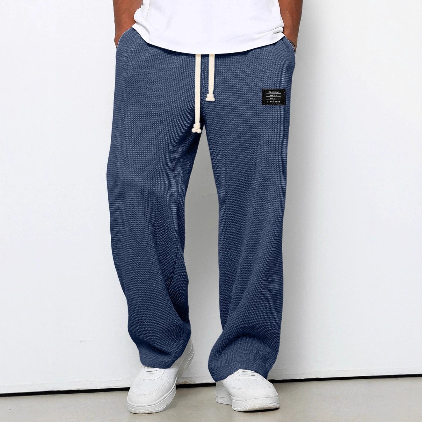 Freizeithose Herren | Lockerer Schnitt & bequemer Kordelzugbund