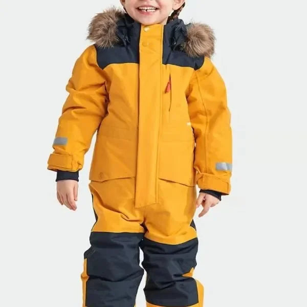 FrostGuard | Wasserdichter Kinder-Skioverall mit verstellbarer Kapuze