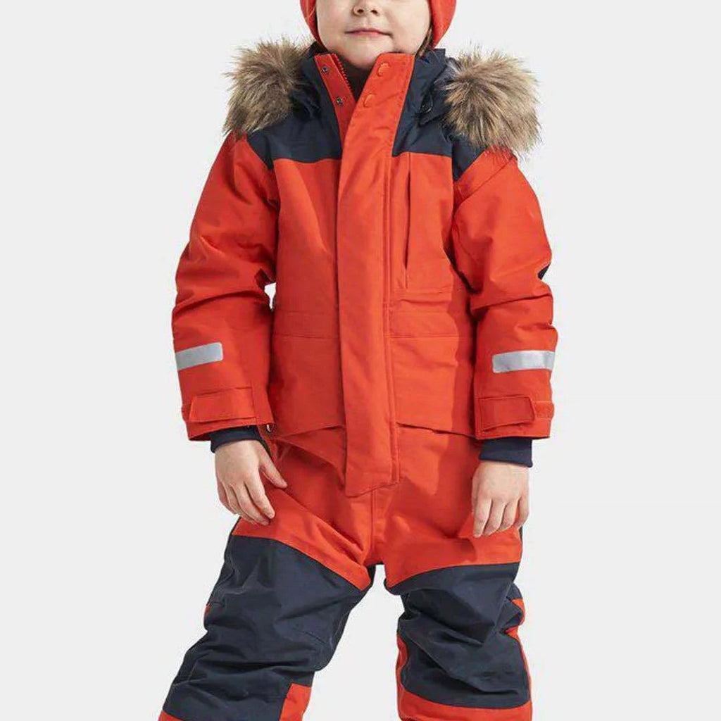 FrostGuard | Wasserdichter Kinder-Skioverall mit verstellbarer Kapuze