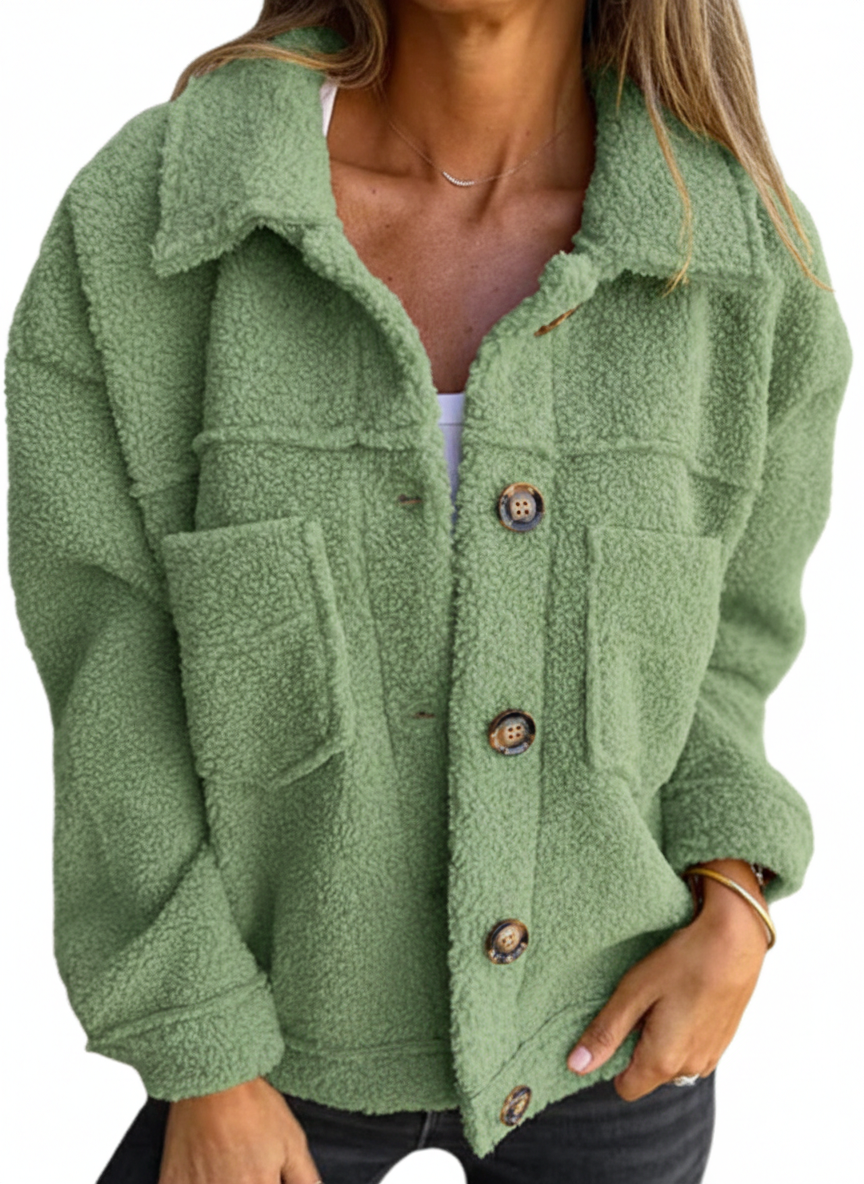 BECKY™ | DAMENJACKE MIT KNÖPFEN