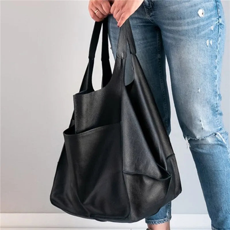 Geräumige Damen, elegantes Design, echtes