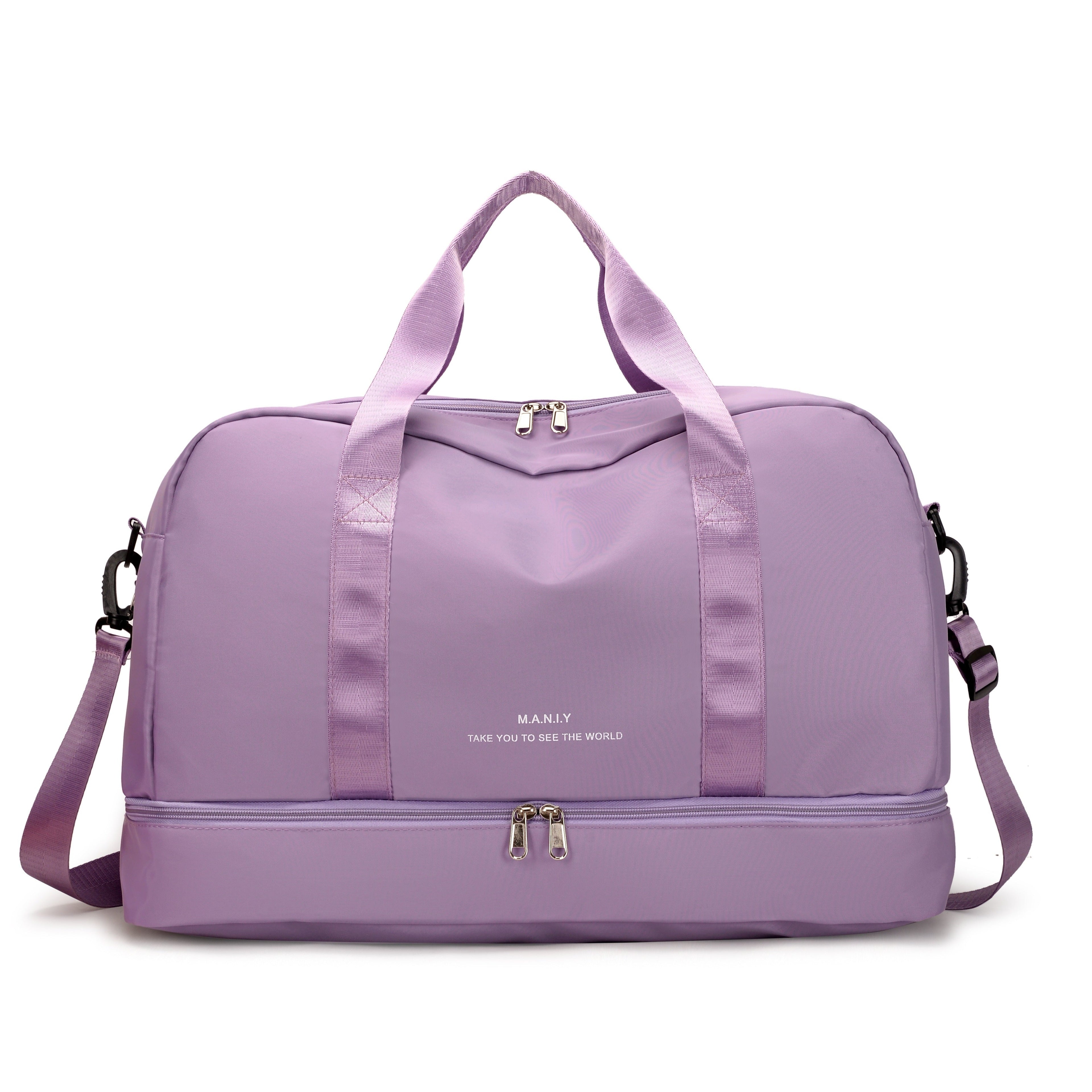 Geräumige Unisex-Reisetasche für Abenteuer aus veganem Leder