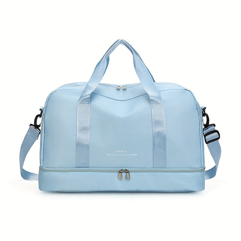 Geräumige Unisex-Reisetasche für Abenteuer aus veganem Leder