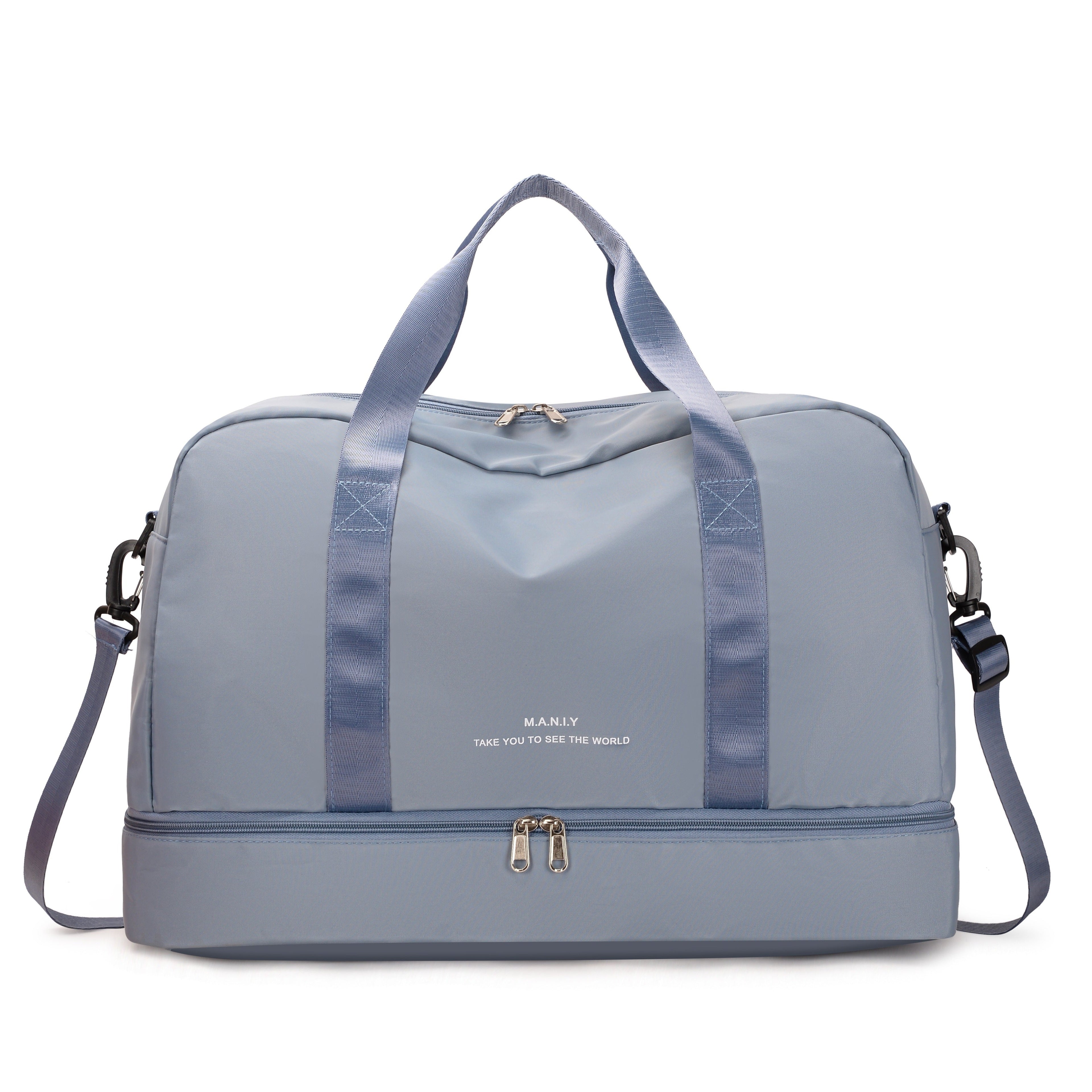 Geräumige Unisex-Reisetasche für Abenteuer aus veganem Leder
