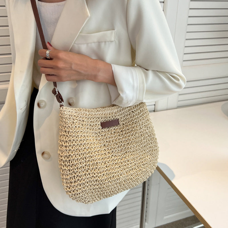 Geräumige und strapazierfähige Schultertasche im Boho-Stil für Damen