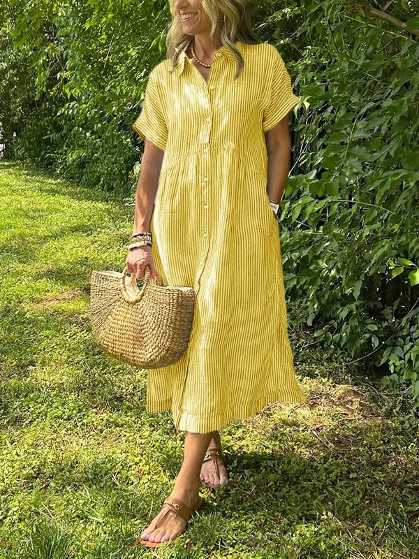 Gestreiftes Langarmhemd Damen – Elegantes, Luftiges Design für Sommer, Schmeichelhafte Passform, Vielseitig Kombinierbar