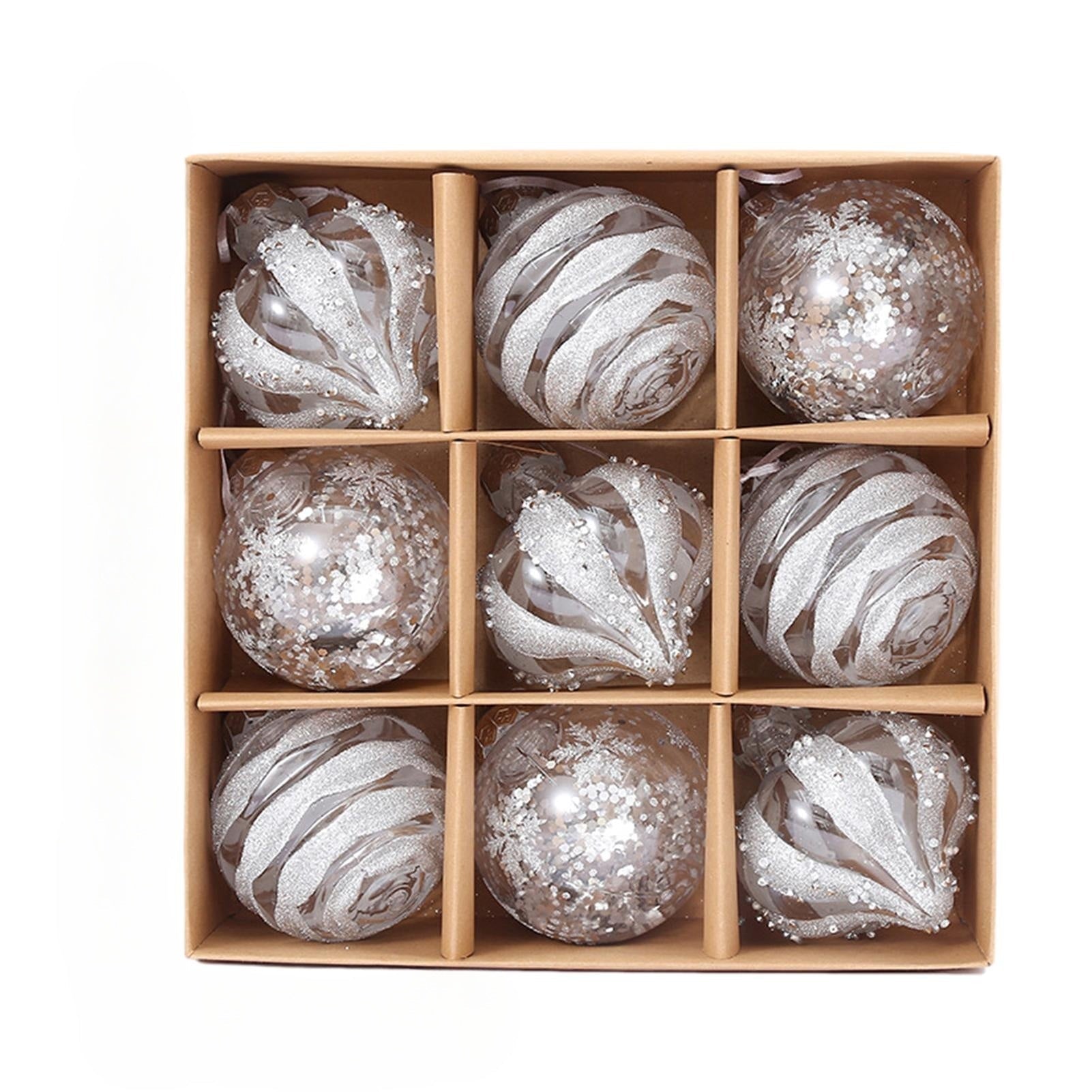 GoldElegance | Luxuriöses goldenes Christbaumkugel-Set