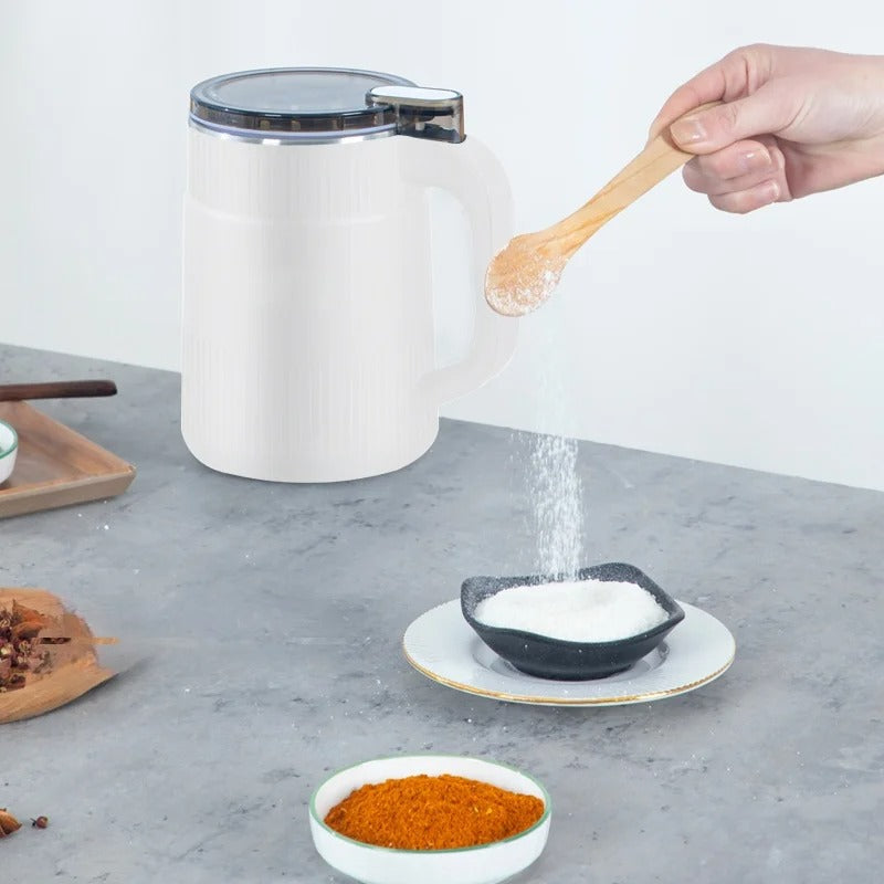 GrainWave | Kompakte elektrische Getreidemühle für frisch gemahlenes Mehl zu Hause