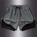 Geometrische Sportshorts für Damen – Stylisch und atmungsaktiv für Fitness und Laufen