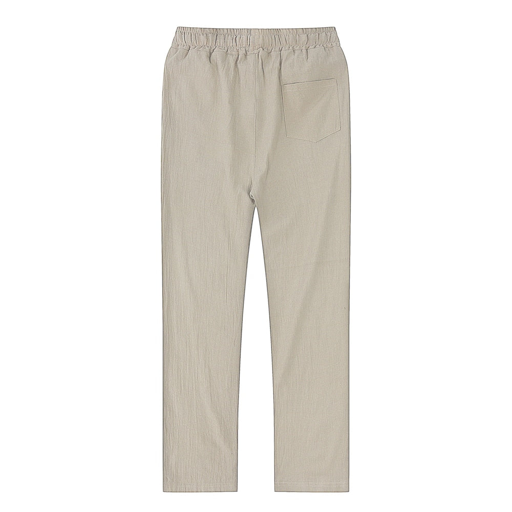 Herren Elegante Luftig Sommer Hose
