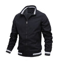 Herren Sommer Elastische Bündchen Bomberjacke