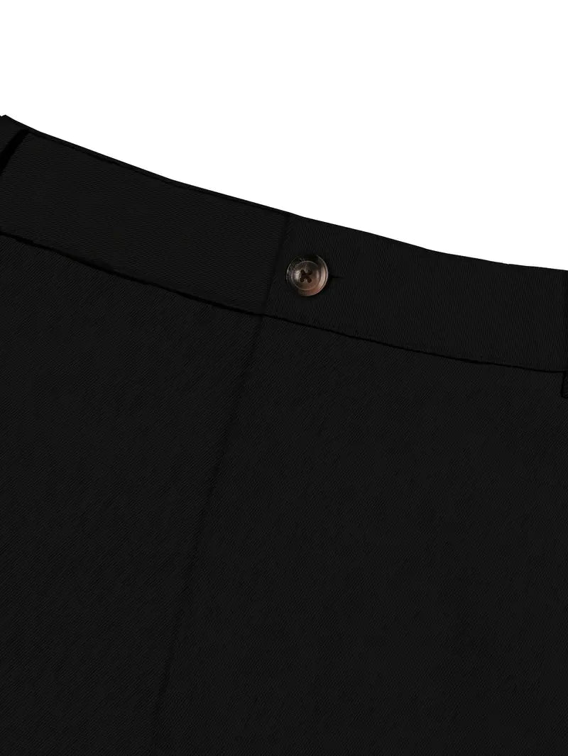 Herren Business Casual Slim-Fit Anzughose