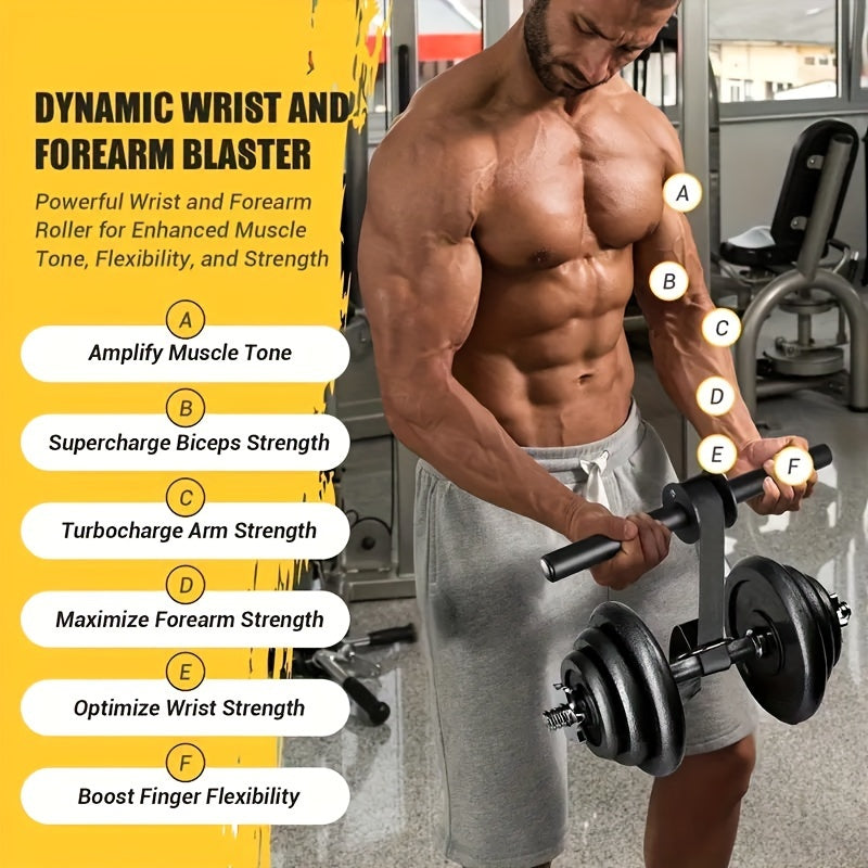 Handgelenk- und Unterarmkraft – Krafttrainingsgerät für Muskelaufbau und Fitness