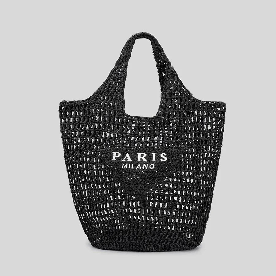 Handgewebte Strandtasche für Damen – schickes und strapazierfähiges Design