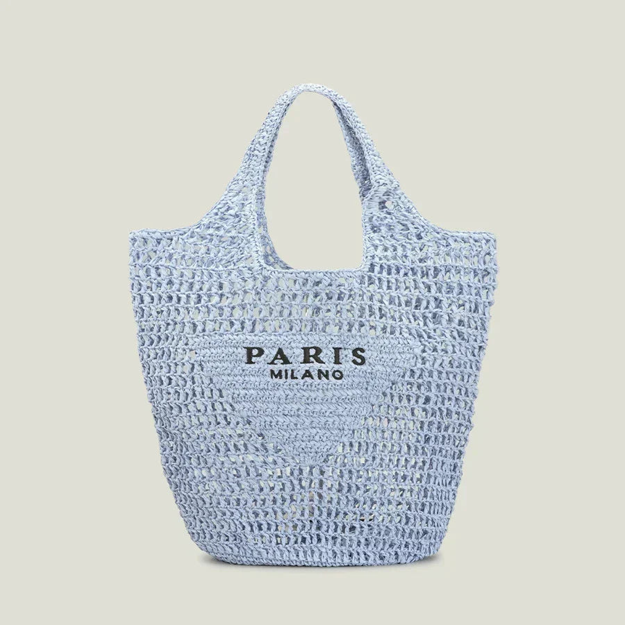 Handgewebte Strandtasche für Damen – schickes und strapazierfähiges Design