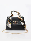 Handtasche Damen | Kettenriemen & Eleganter Drehverschluss