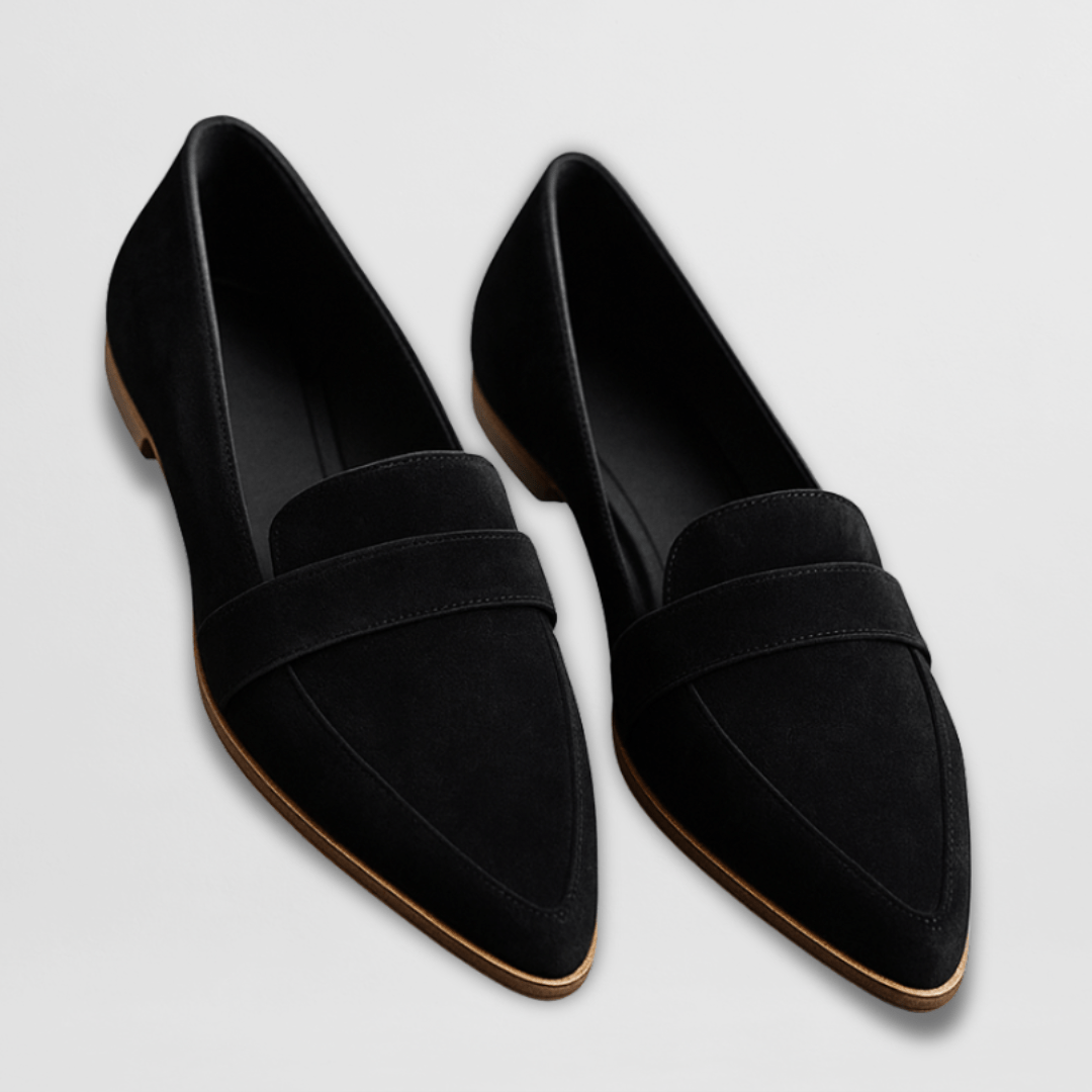 Helen | Orthopädische Slipper aus weichem Wildleder